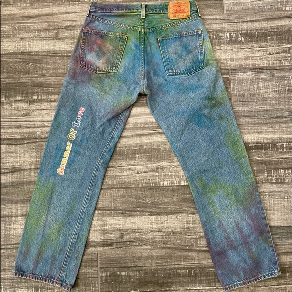 MSFTSrep Jaden Smith x LEVIS jeans Men’s Size 34x34 - Picture 8 of 13